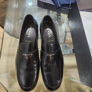 Spazzolato Fume Leather Dress Shoes (11 US) and 10 UK